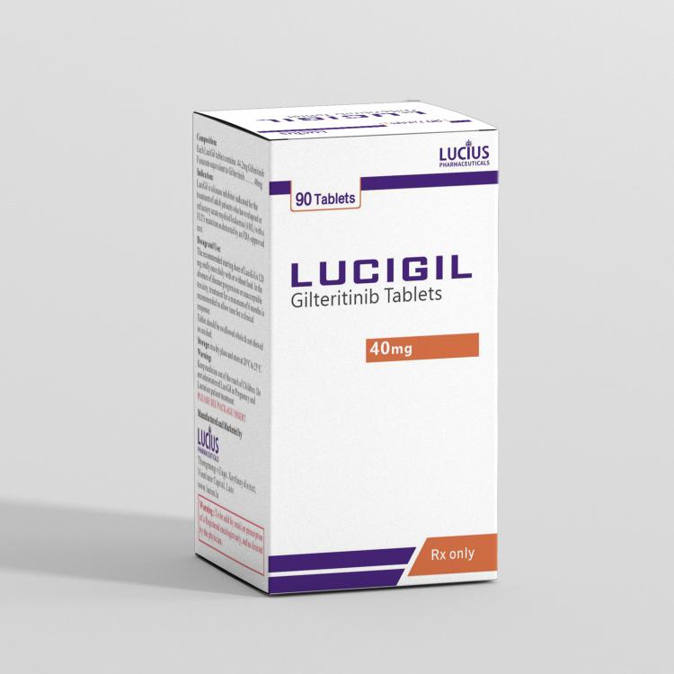 吉瑞替尼（Xospata）：靶向 FLT3，攻克难治 AML