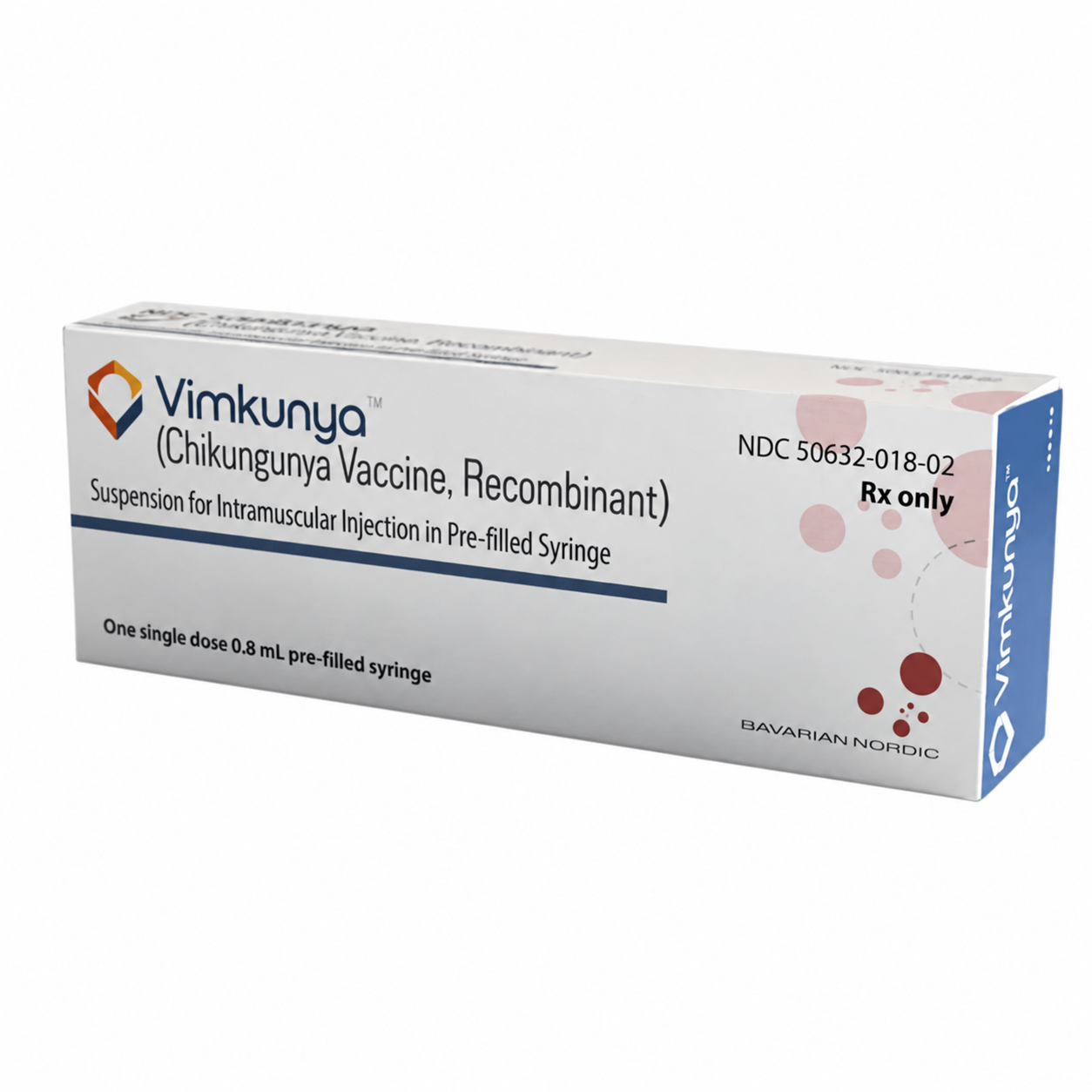 重组基孔肯雅疫苗（Vimkunya）