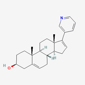阿比特龙(Abiraterone)活性成分二维分子结构(来源:NIH PubChem;非药品实物,不代表厂家、盐型、配方、规格或疗效)