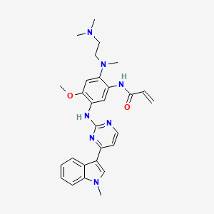 奥希替尼(Osimertinib)活性成分二维结构(NIH PubChem;非药品实物)