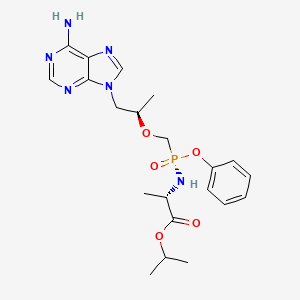 丙酚替诺福韦(Tenofovir Alafenamide)活性成分二维分子结构(来源:NIH PubChem;非药品实物,不代表厂家、盐型、配方、规格或疗效)