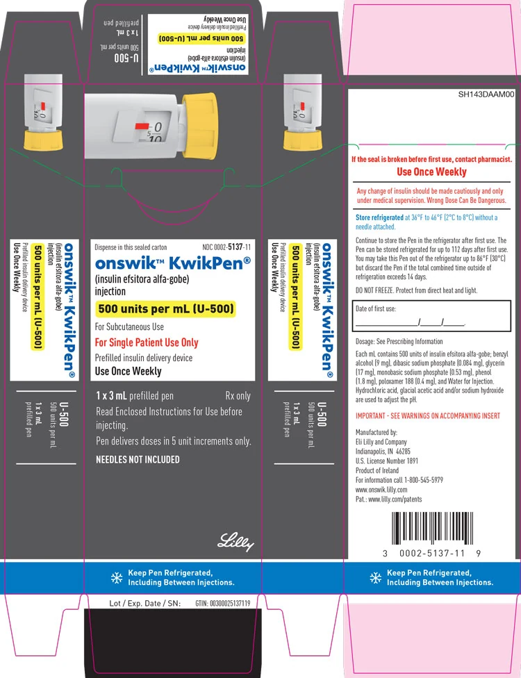 insulin efsitora alfa（オンスイク）