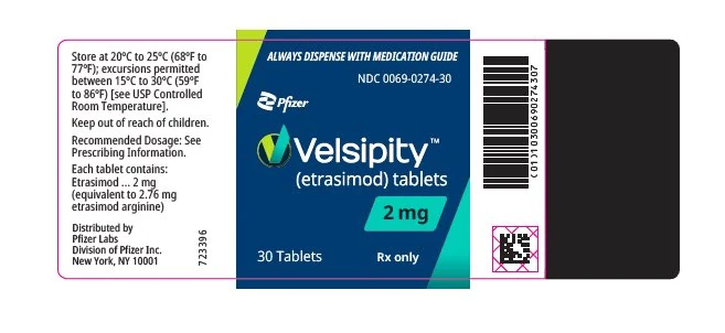 etrasimod（Velsipity）资料图片