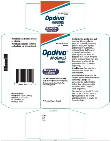纳武利尤单抗(Opdivo)美国标签 纳武利尤单抗(Opdivo)美国标签