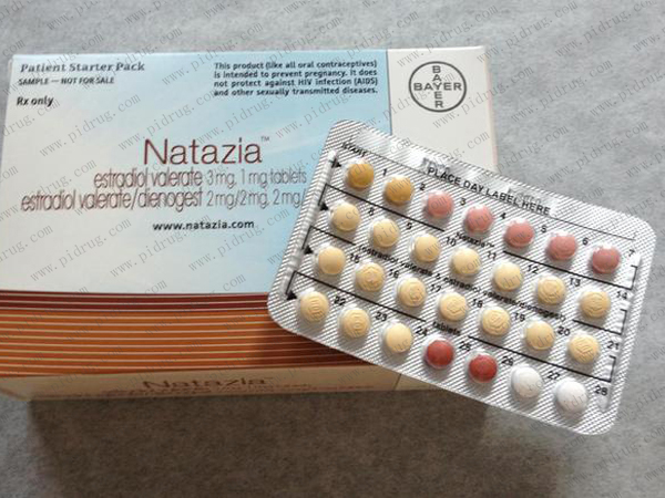 戊酸雌二醇地诺孕素（Natazia）