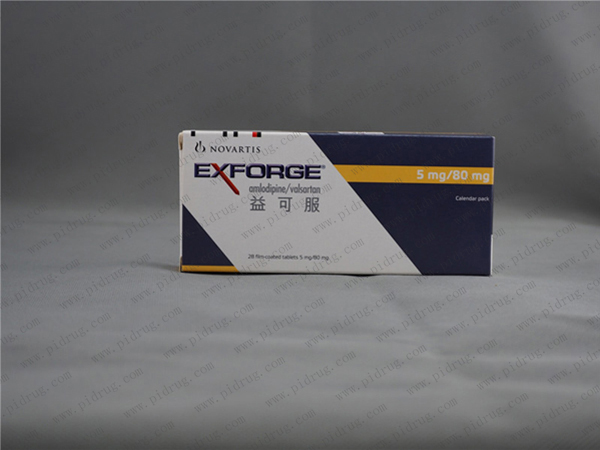 氨氯地平／缬沙坦（Exforge）资料图片
