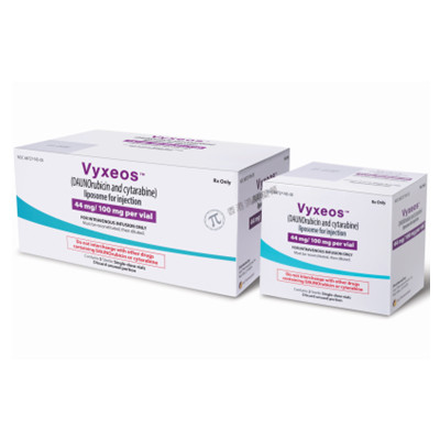 注射用柔红霉素阿糖胞苷脂质体（Vyxeos）资料图片