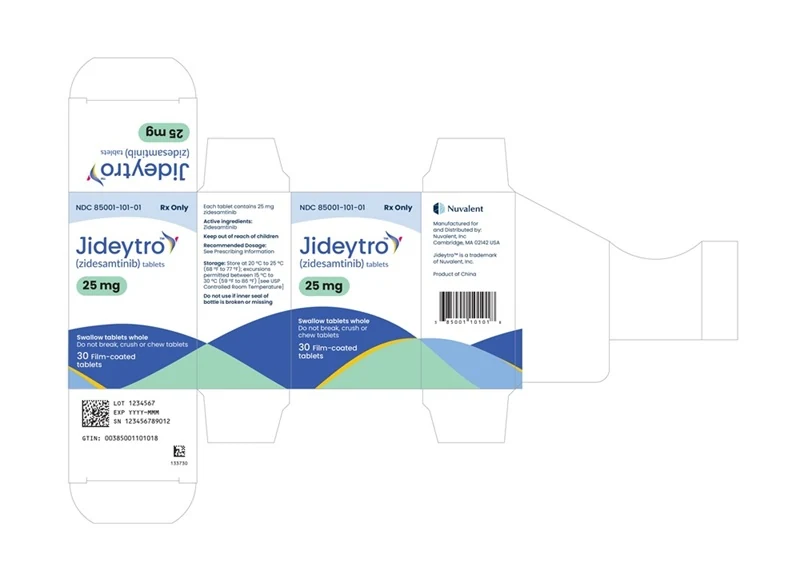 zidesamtinib（Jideytro）资料图片
