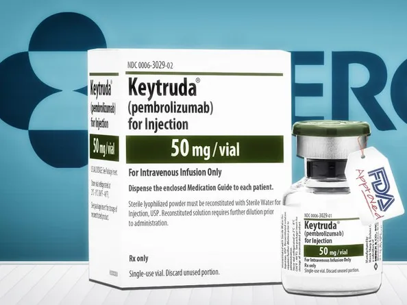 PD-1抑制剂KEYTRUDA在肺癌治疗中表现出了优异的治疗效果资料配图