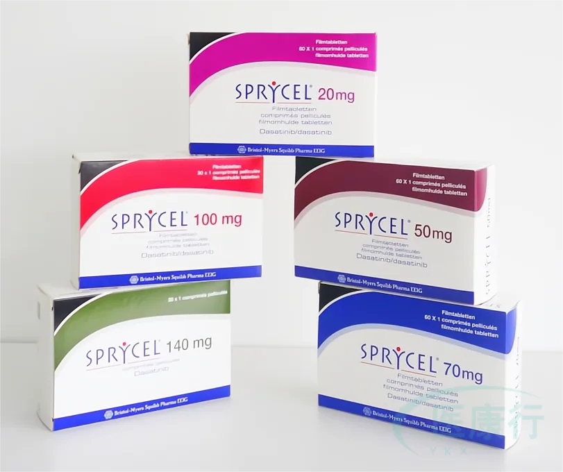 达沙替尼薄膜衣片(SPRYCEL)包装资料图