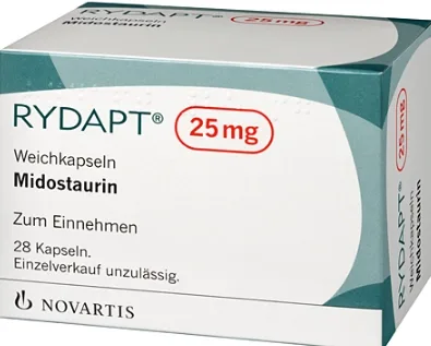 米哚妥林(Rydapt):新诊断的FLT3突变AML 米哚妥林(Rydapt):新诊断的FLT3突变AML
