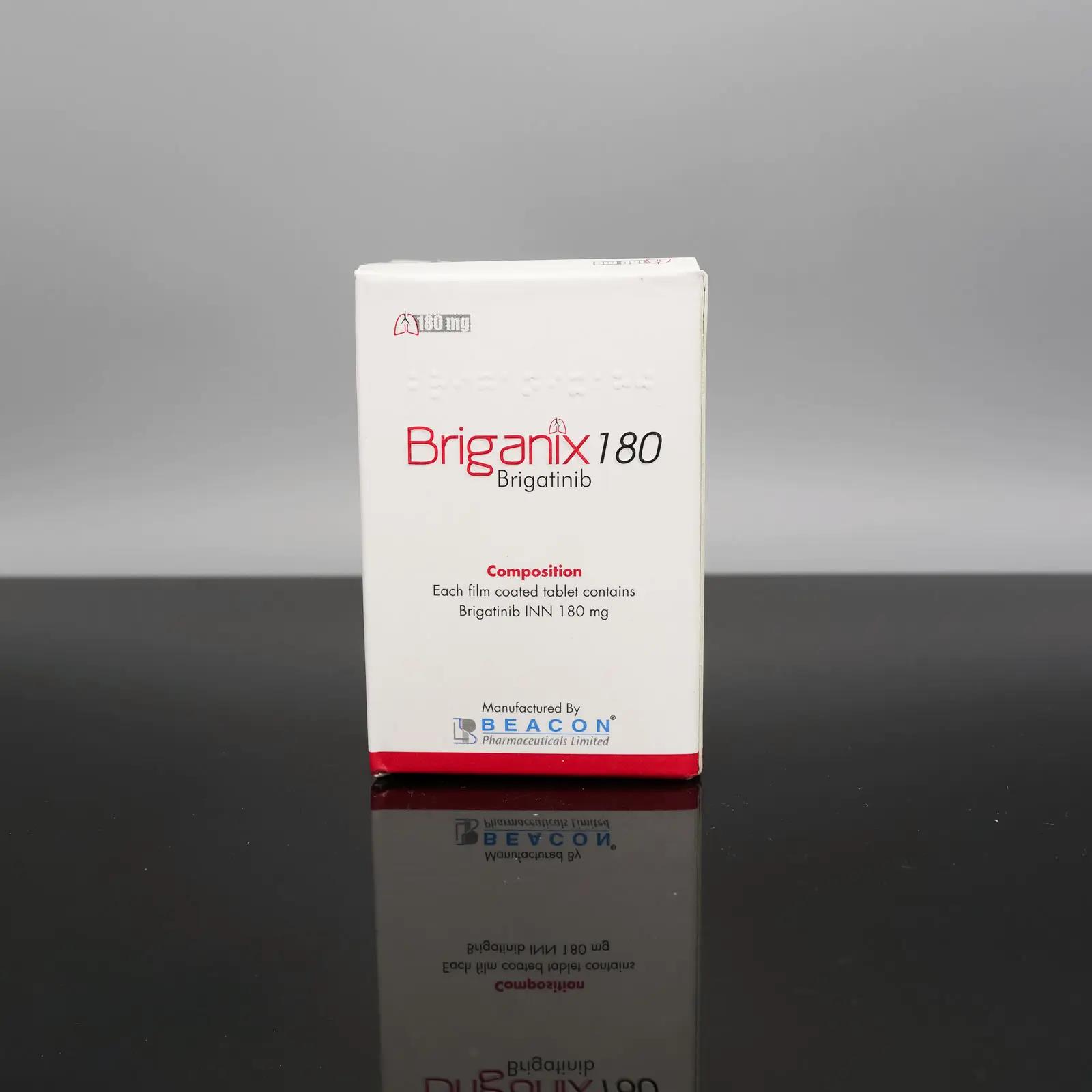 应该在早上还是晚上服用 brigatinib？