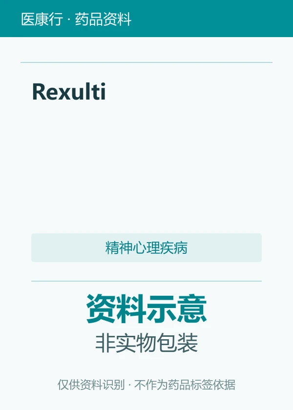 布瑞哌唑（Rexulti）
